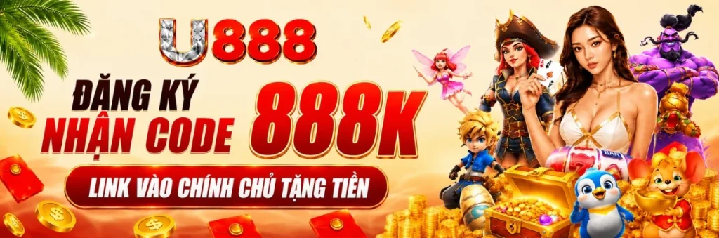 Banner chính thức của nhà cái U888