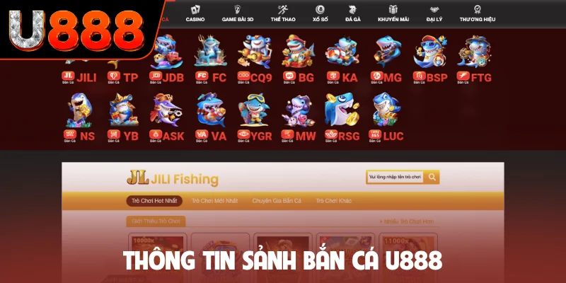 Thông tin sảnh bắn cá U888